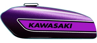 Candy Purple Fuel Tank